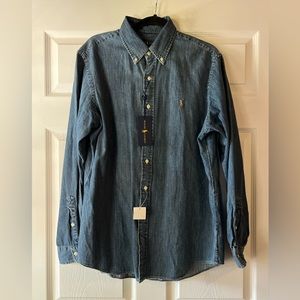 Ralph Lauren Classic Denim Shirt Size L